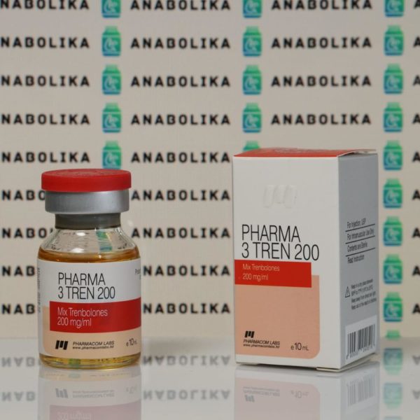 Verpackung Pharma 3 Tren 200 mg Pharmacom Labs