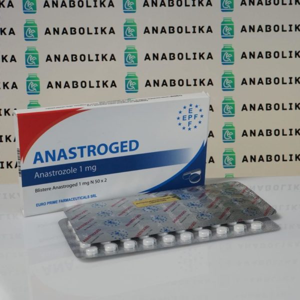 Verpackung Anastroged (Anastrozole) 1 mg Euro Prime Farmaceuticals