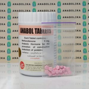 Verpackung Anabol 5 mg British Dispensary